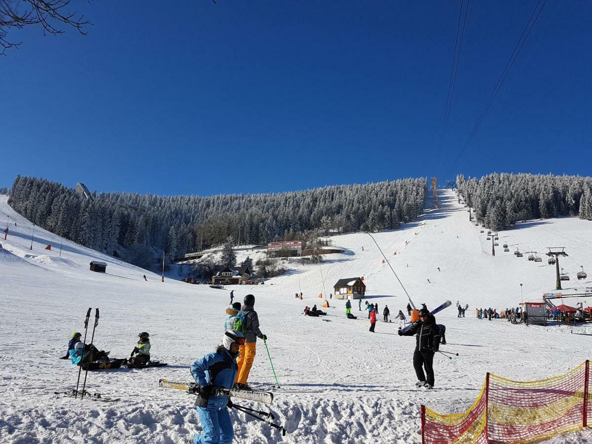 Ferienwohnungen "Am Schloessel" Oberwiesenthal Bagian luar foto