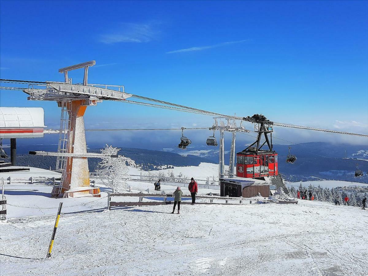 Ferienwohnungen "Am Schloessel" Oberwiesenthal Bagian luar foto